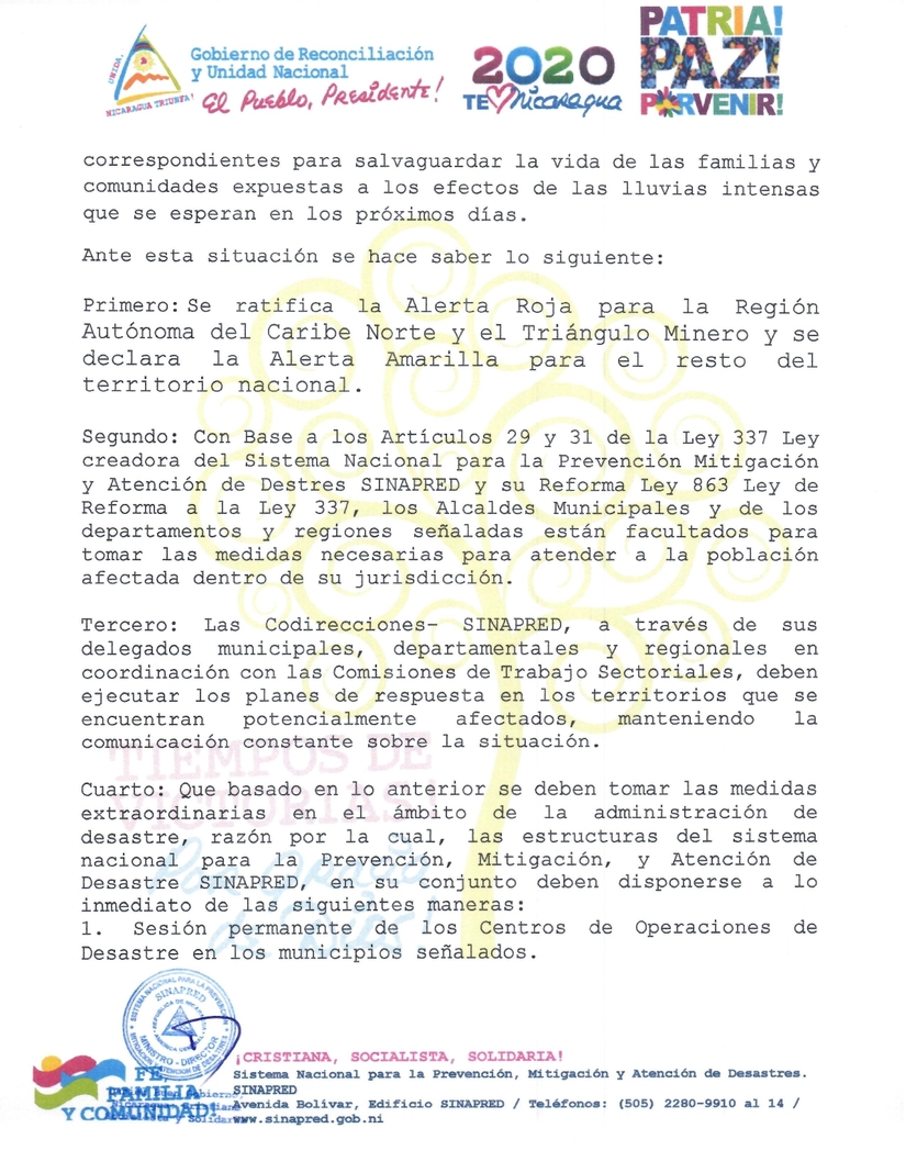 comunicado-sinapred